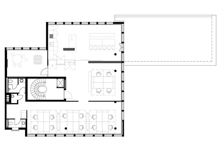 点击浏览大图 时尚工业美学 德国建筑设计公司Scope办公设计欣赏